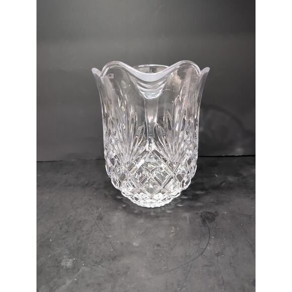 Shannon Godinger Crystal Water Pitcher, Lead Crystal Pitcher, Pineapple Cut Jug - Picture 2 of 9